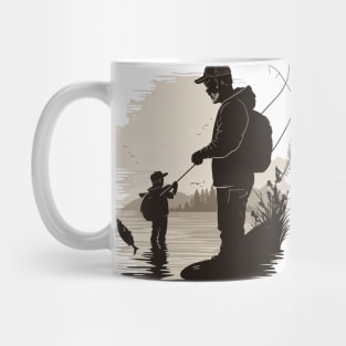 Fishing daddy t-shirt and Accessories gifts ideas for fishing lovers Mug
